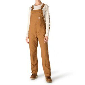Carhartt | Women's Ashland Bib Overall | Brown | XS